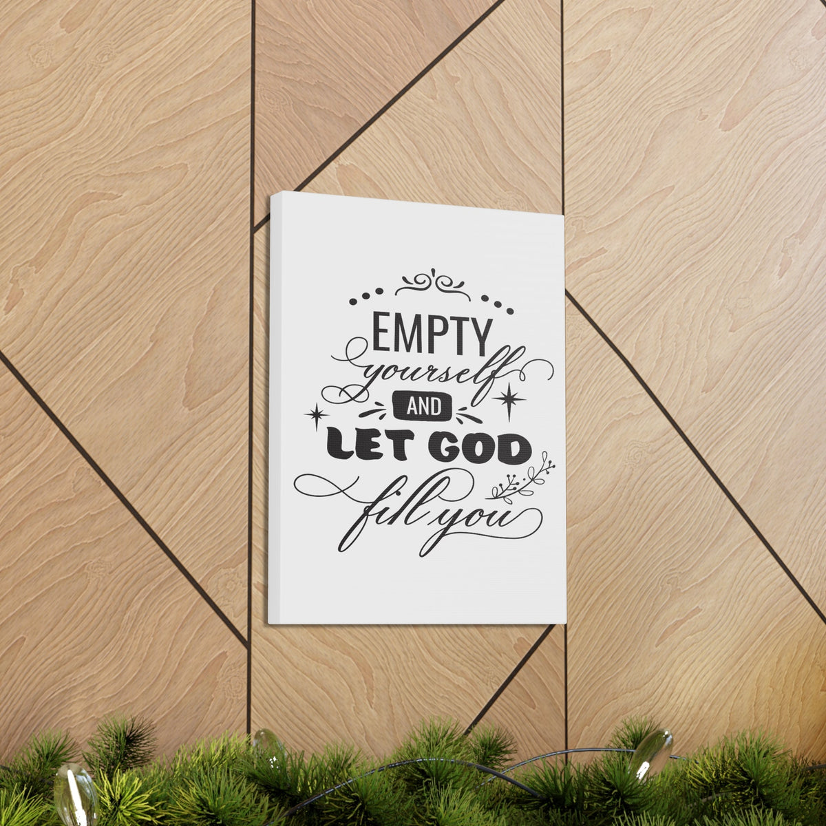 Scripture Walls Let God Fill Philippians 2:13 Christian Wall Art Print Ready to Hang Unframed-Express Your Love Gifts