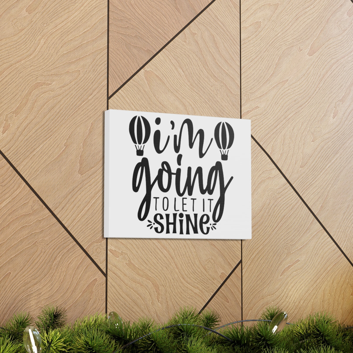 Scripture Walls Let It Shine Mark 4:21 Christian Wall Art Print Ready to Hang Unframed-Express Your Love Gifts