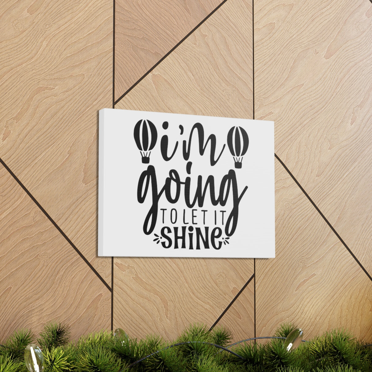 Scripture Walls Let It Shine Mark 4:21 Christian Wall Art Print Ready to Hang Unframed-Express Your Love Gifts