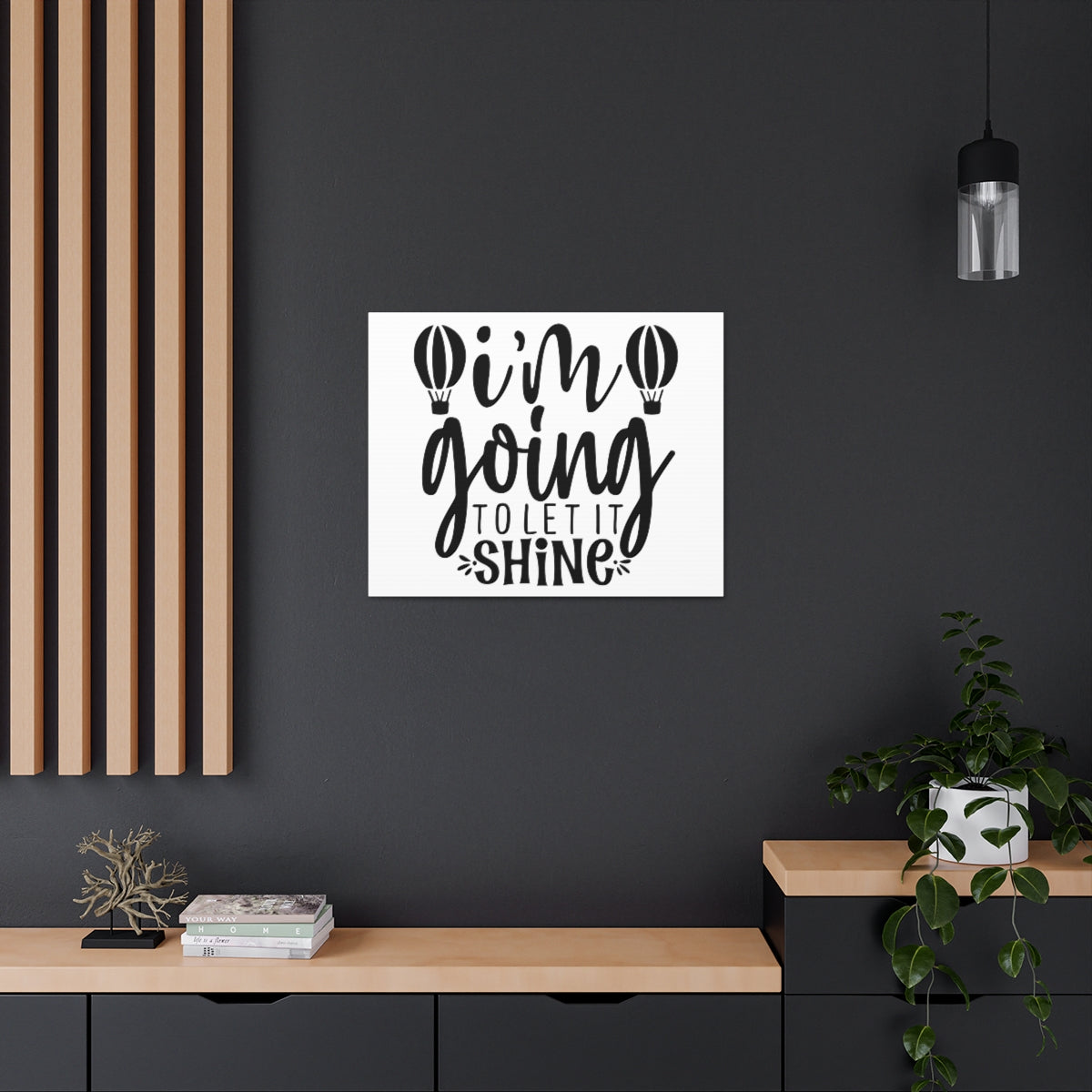 Scripture Walls Let It Shine Mark 4:21 Christian Wall Art Print Ready to Hang Unframed-Express Your Love Gifts