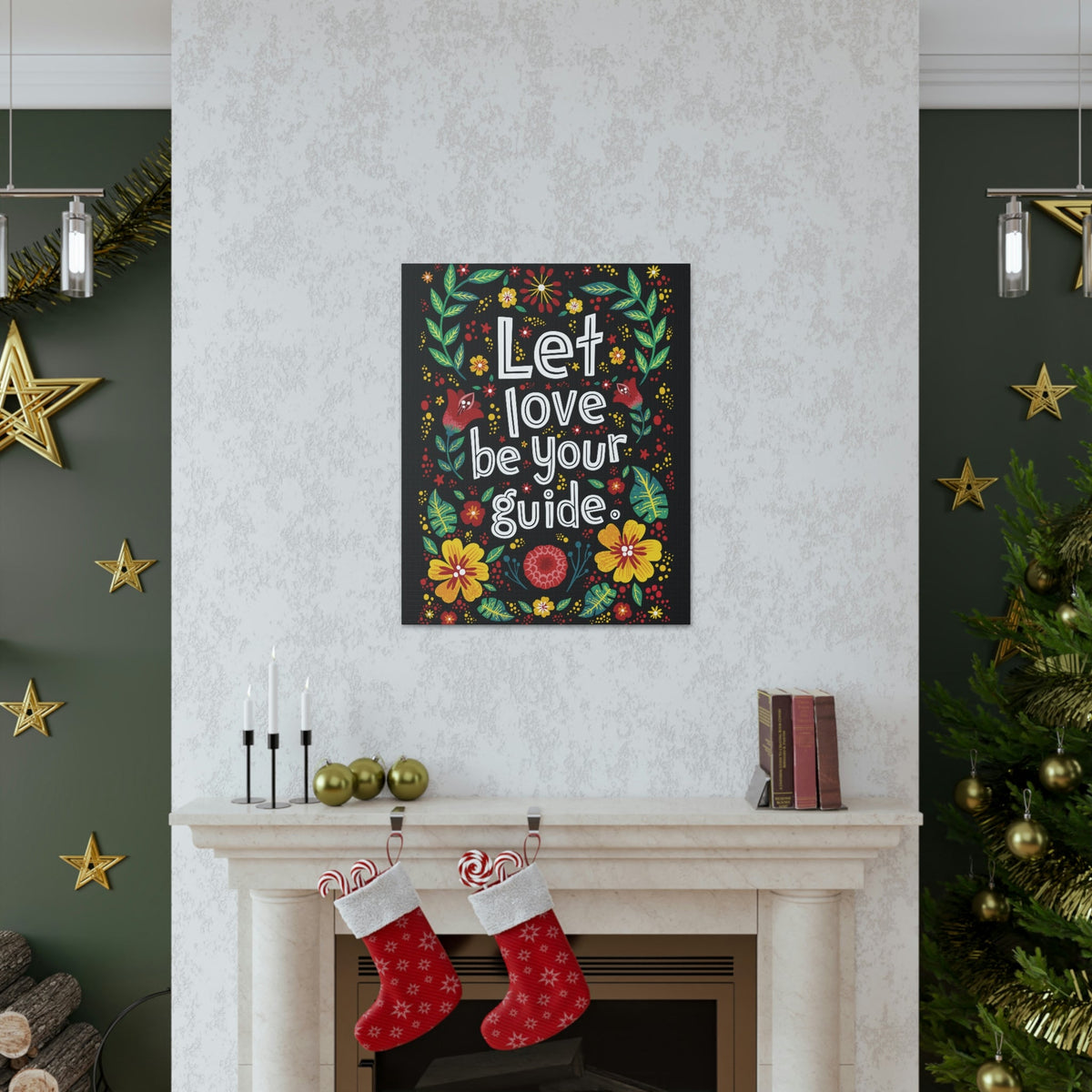 Scripture Walls Let Love Be Your Guide Ephesians 5:2 Christian Wall Art Bible Verse Print Ready to Hang Unframed-Express Your Love Gifts