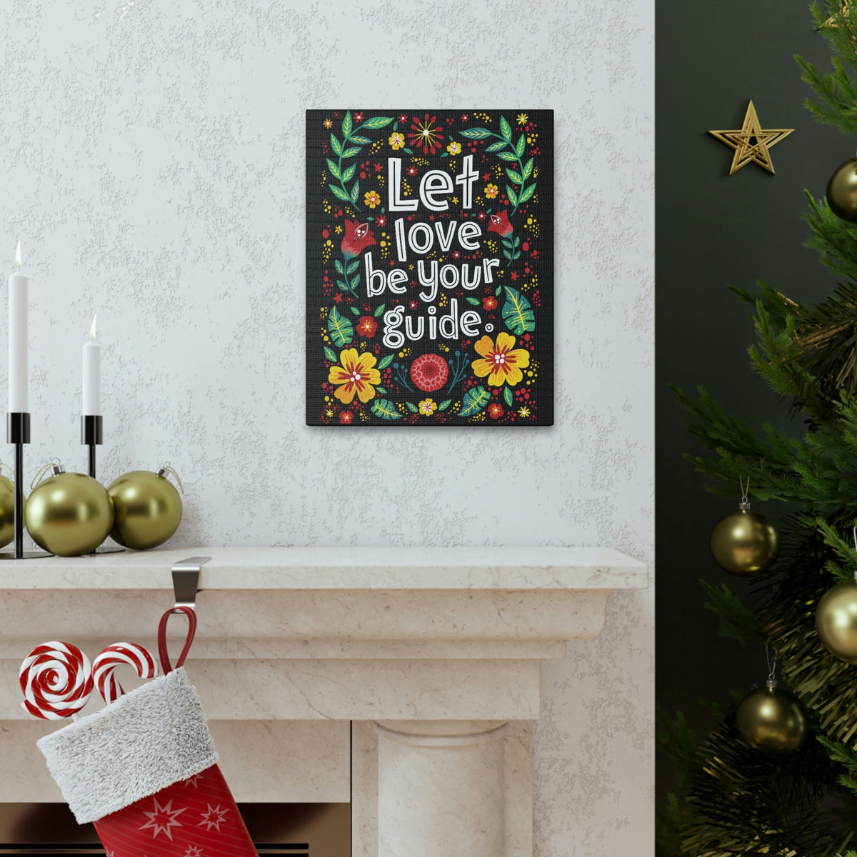 Scripture Walls Let Love Be Your Guide Ephesians 5:2 Christian Wall Art Bible Verse Print Ready to Hang Unframed-Express Your Love Gifts