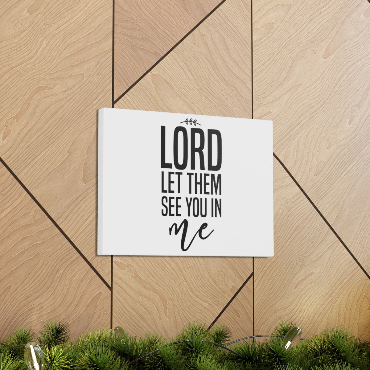 Scripture Walls Let Them See You In Me Romans 8:10 Christian Wall Art Print Ready to Hang Unframed-Express Your Love Gifts