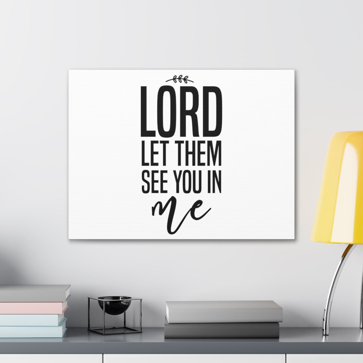 Scripture Walls Let Them See You In Me Romans 8:10 Christian Wall Art Print Ready to Hang Unframed-Express Your Love Gifts