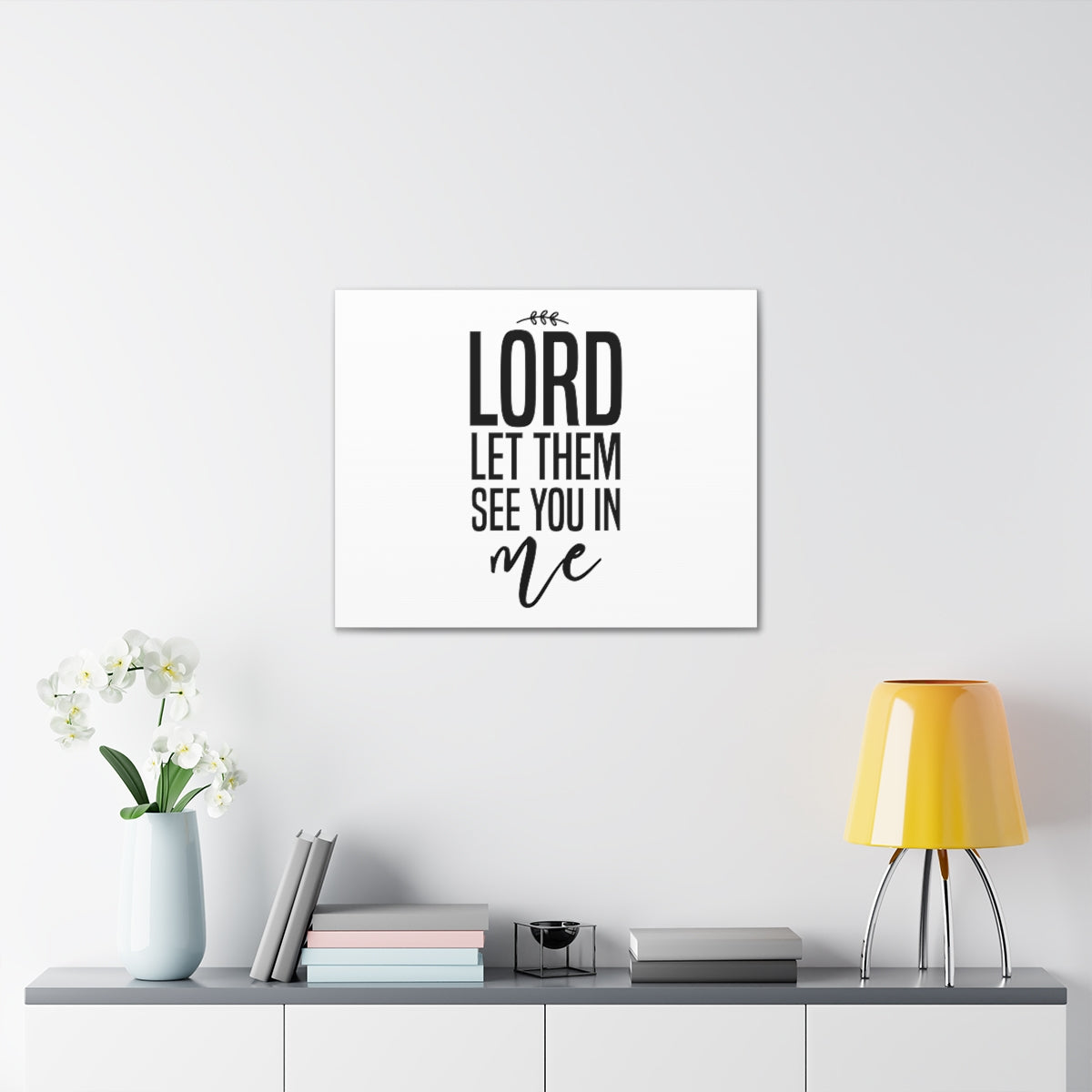 Scripture Walls Let Them See You In Me Romans 8:10 Christian Wall Art Print Ready to Hang Unframed-Express Your Love Gifts