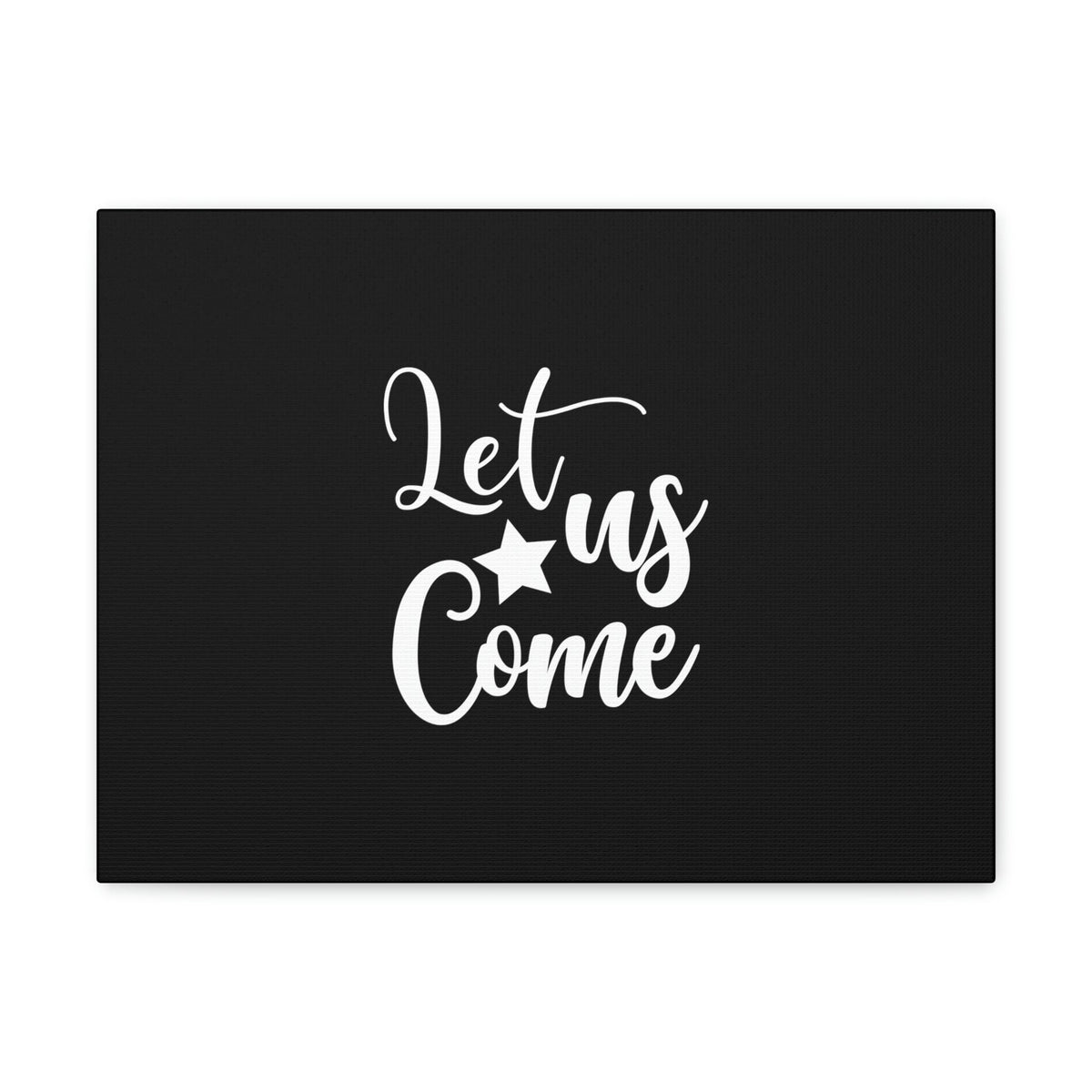 Scripture Walls Let Us Come Hebrews 4:16 Christian Wall Art Bible Verse Print Ready to Hang Unframed-Express Your Love Gifts