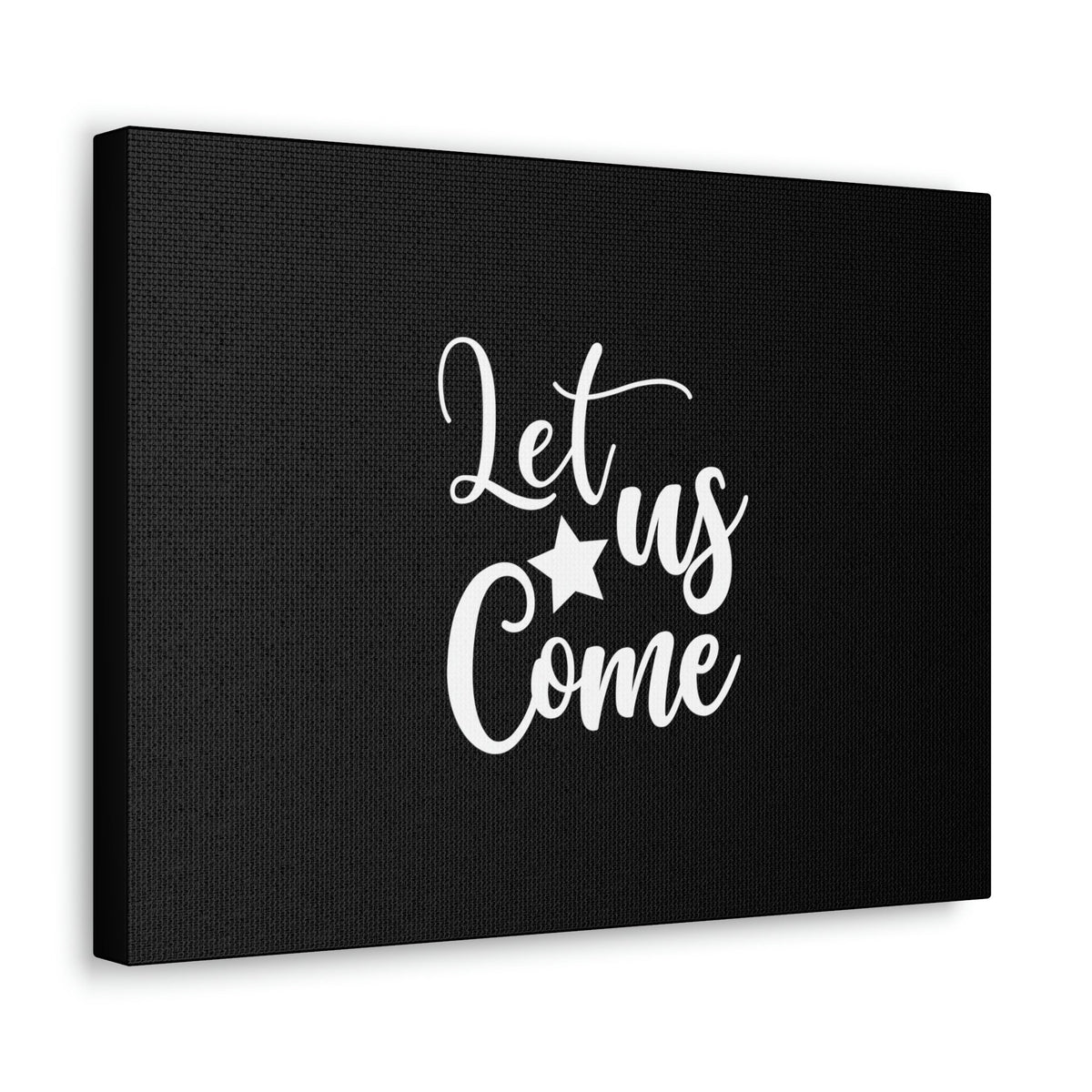 Scripture Walls Let Us Come Hebrews 4:16 Christian Wall Art Bible Verse Print Ready to Hang Unframed-Express Your Love Gifts