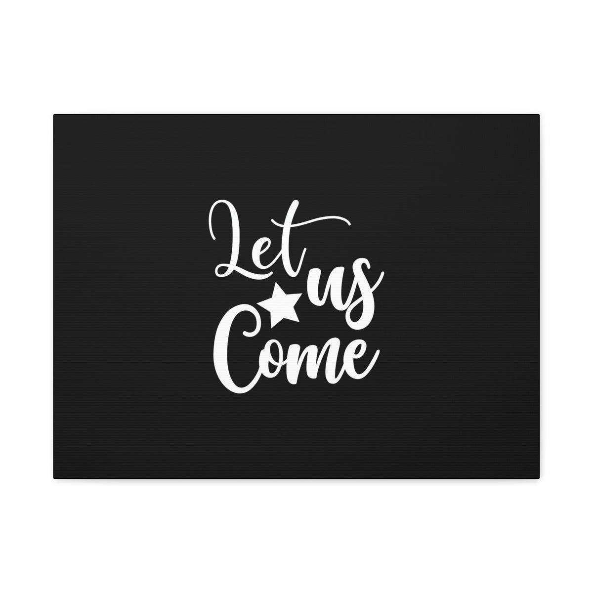 Scripture Walls Let Us Come Hebrews 4:16 Christian Wall Art Bible Verse Print Ready to Hang Unframed-Express Your Love Gifts