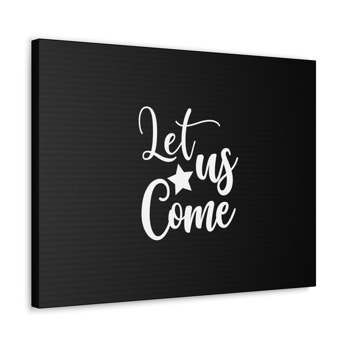 Scripture Walls Let Us Come Hebrews 4:16 Christian Wall Art Bible Verse Print Ready to Hang Unframed-Express Your Love Gifts