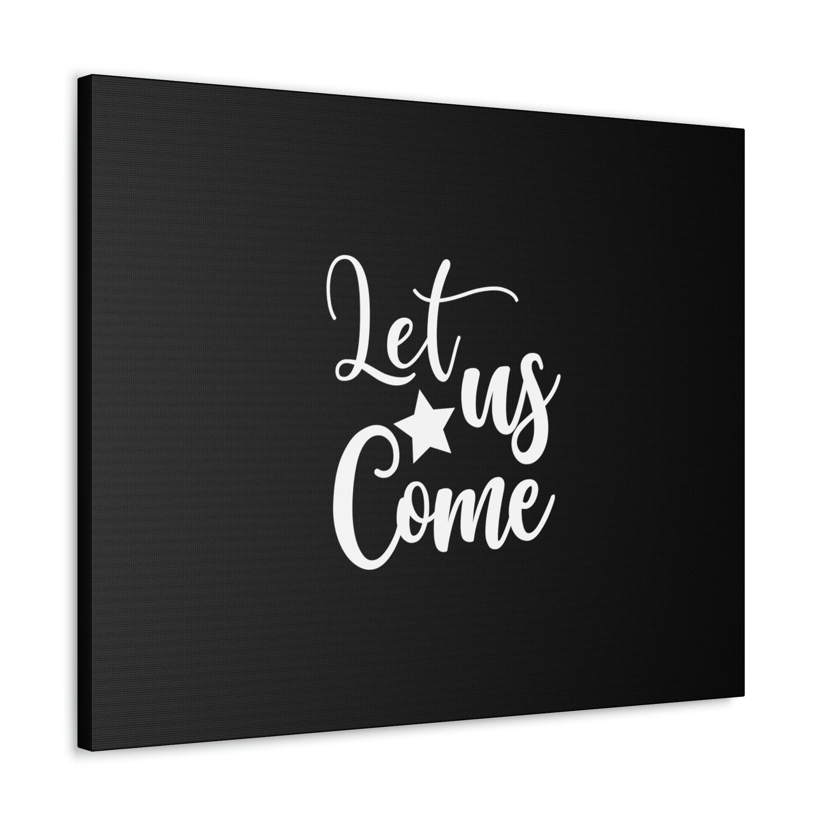 Scripture Walls Let Us Come Hebrews 4:16 Christian Wall Art Bible Verse Print Ready to Hang Unframed-Express Your Love Gifts