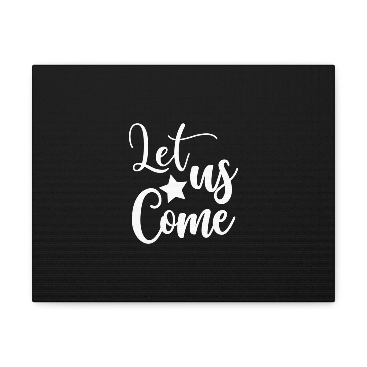 Scripture Walls Let Us Come Hebrews 4:16 Christian Wall Art Bible Verse Print Ready to Hang Unframed-Express Your Love Gifts