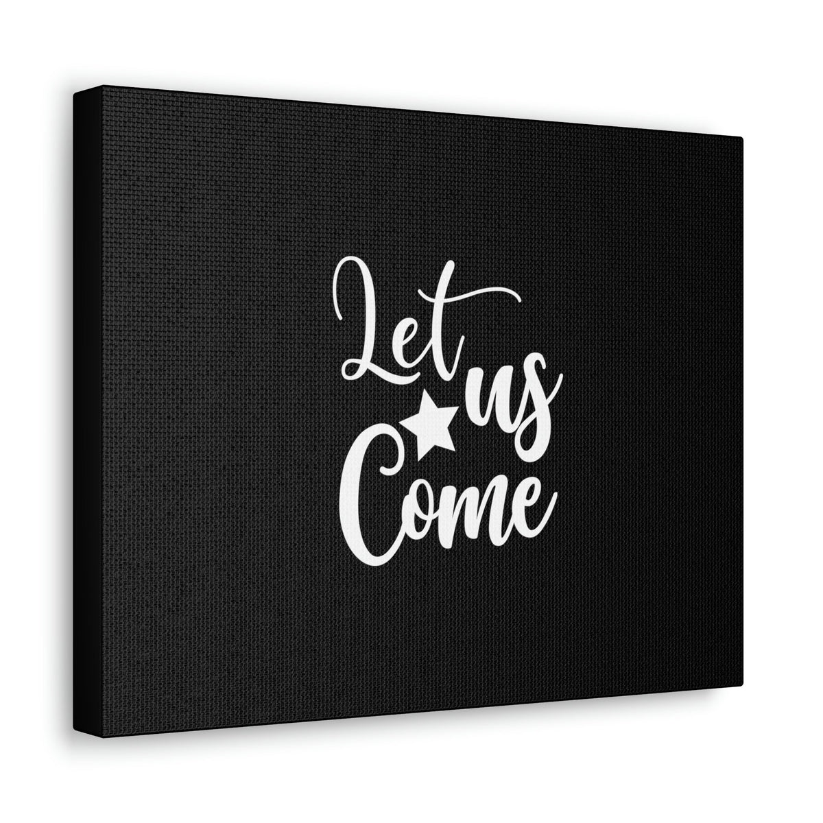Scripture Walls Let Us Come Hebrews 4:16 Christian Wall Art Bible Verse Print Ready to Hang Unframed-Express Your Love Gifts