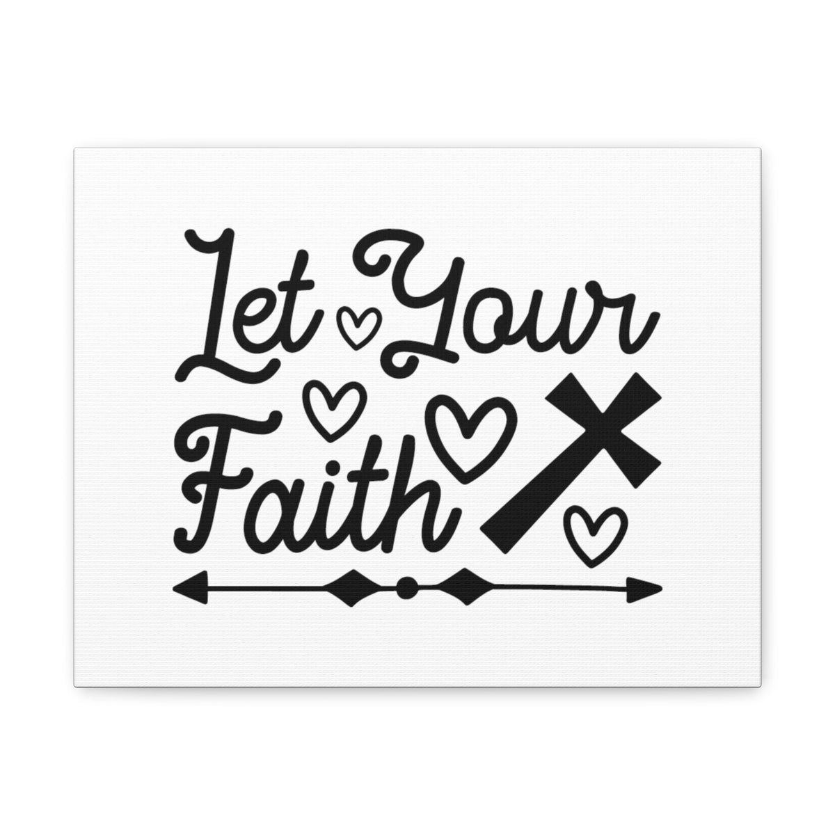 Scripture Walls Let Your Faith Hebrews 11:1 Christian Wall Art Bible Verse Print Ready to Hang Unframed-Express Your Love Gifts