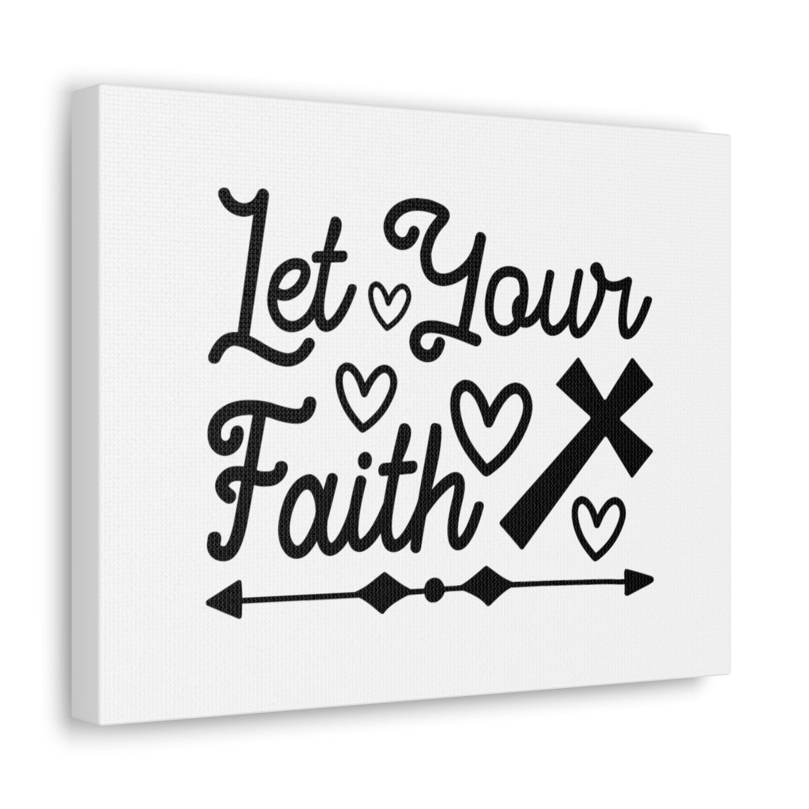 Scripture Walls Let Your Faith Hebrews 11:1 Christian Wall Art Bible Verse Print Ready to Hang Unframed-Express Your Love Gifts