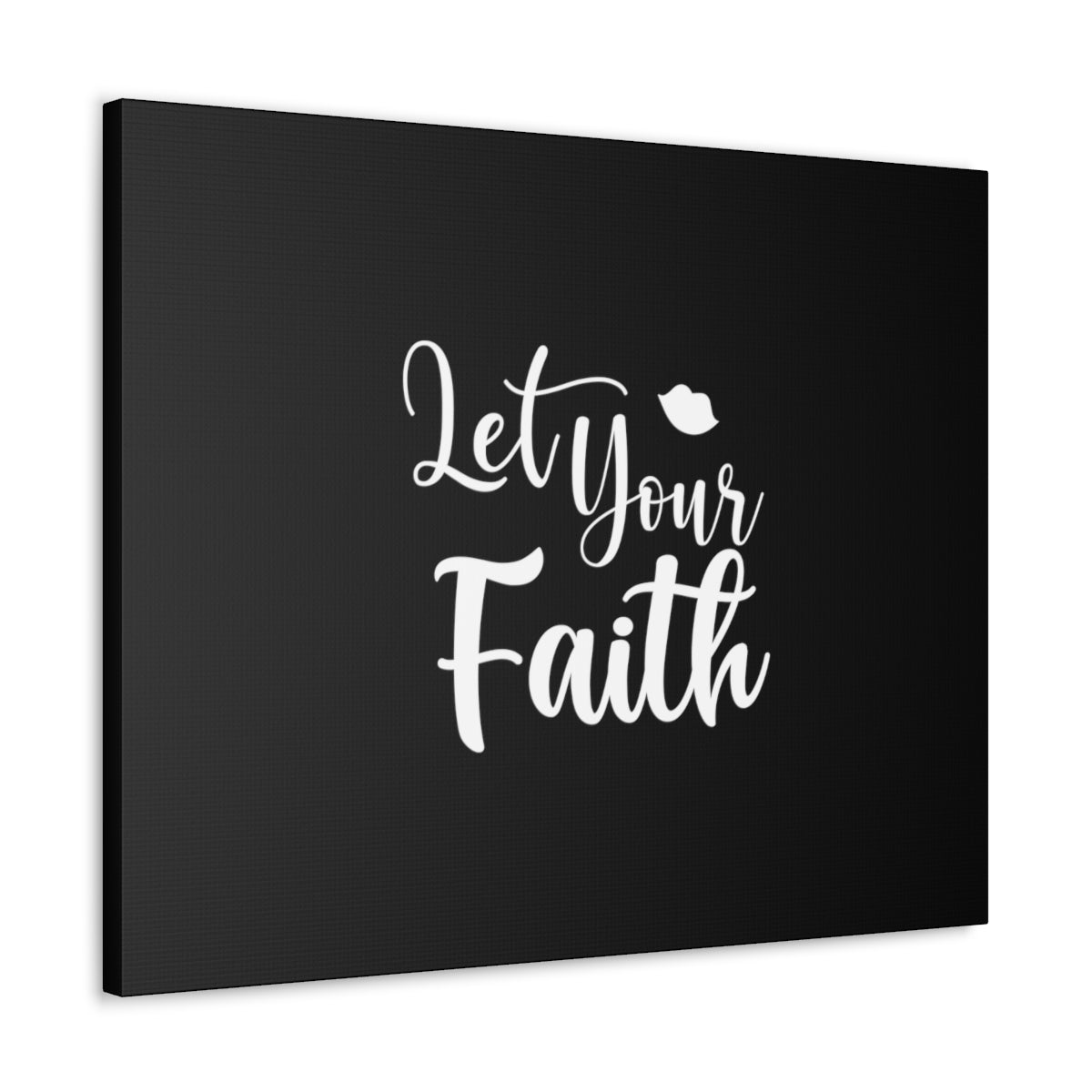 Scripture Walls Let Your Faith John 7:38 Christian Wall Art Bible Verse Print Ready to Hang Unframed-Express Your Love Gifts