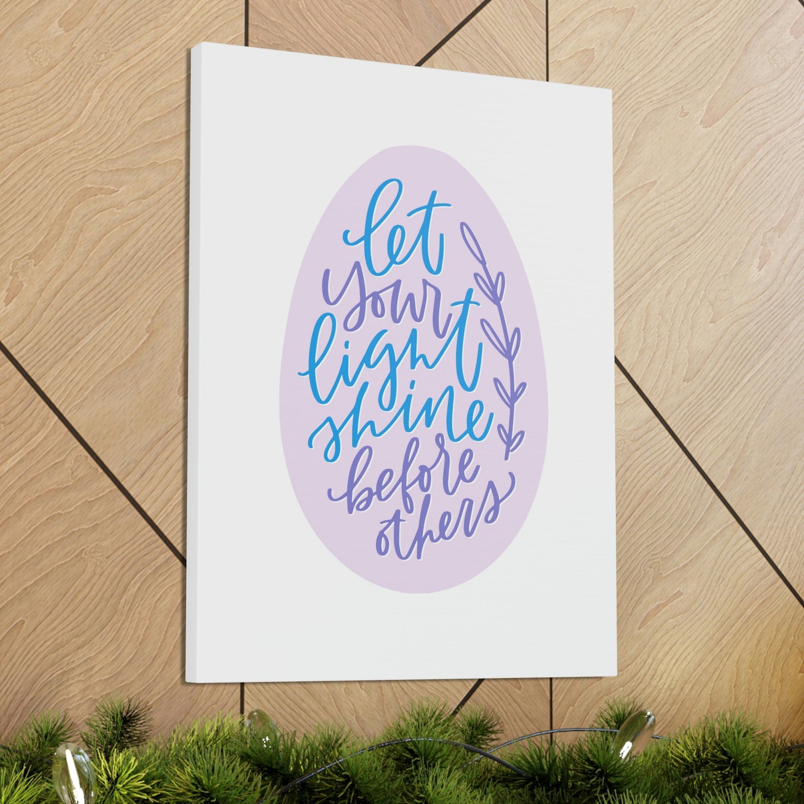 Scripture Walls Let Your Light Shine Through Matthew 5:16 Christian Wall Art Bible Verse Print Ready to Hang Unframed-Express Your Love Gifts