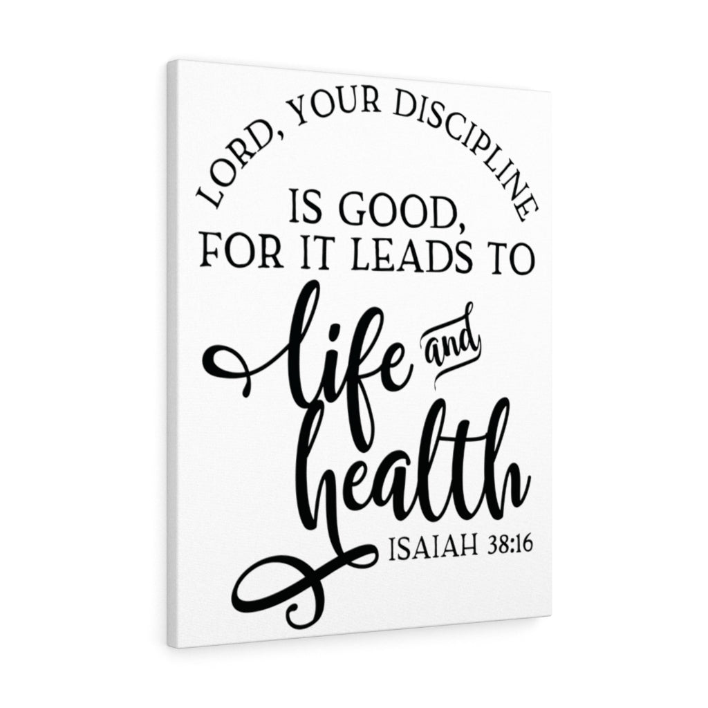 Scripture Walls Life And Health Isaiah 38:16 Bible Verse Canvas Christian Wall Art Ready to Hang Unframed-Express Your Love Gifts