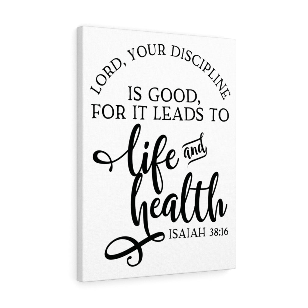 Scripture Walls Life And Health Isaiah 38:16 Bible Verse Canvas Christian Wall Art Ready to Hang Unframed-Express Your Love Gifts