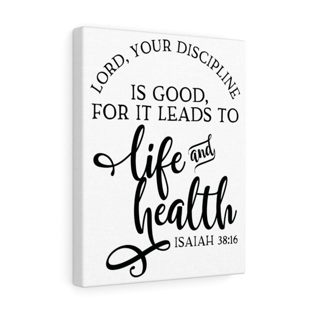 Scripture Walls Life And Health Isaiah 38:16 Bible Verse Canvas Christian Wall Art Ready to Hang Unframed-Express Your Love Gifts