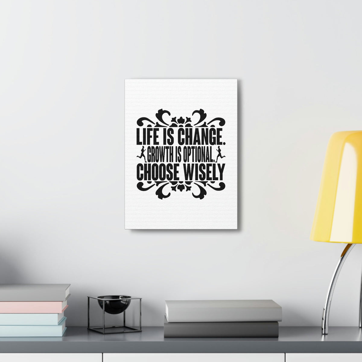 Scripture Walls Life Is Change, Growth Is Optional, Choose Wisely Jeremiah 29:11 Christian Wall Art Bible Verse Print Ready to Hang Unframed-Express Your Love Gifts