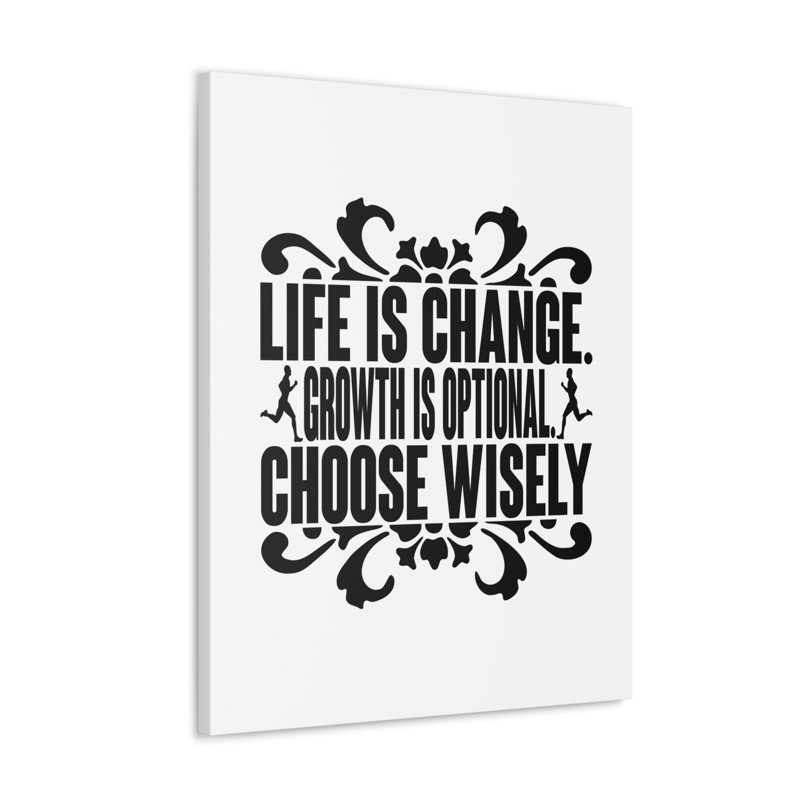 Scripture Walls Life Is Change, Growth Is Optional, Choose Wisely Jeremiah 29:11 Christian Wall Art Bible Verse Print Ready to Hang Unframed-Express Your Love Gifts
