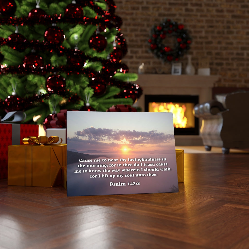 Scripture Walls Lift Up My Soul Deuteronomy 6:5 Bible Verse Canvas Christian Wall Art Ready to Hang Unframed-Express Your Love Gifts