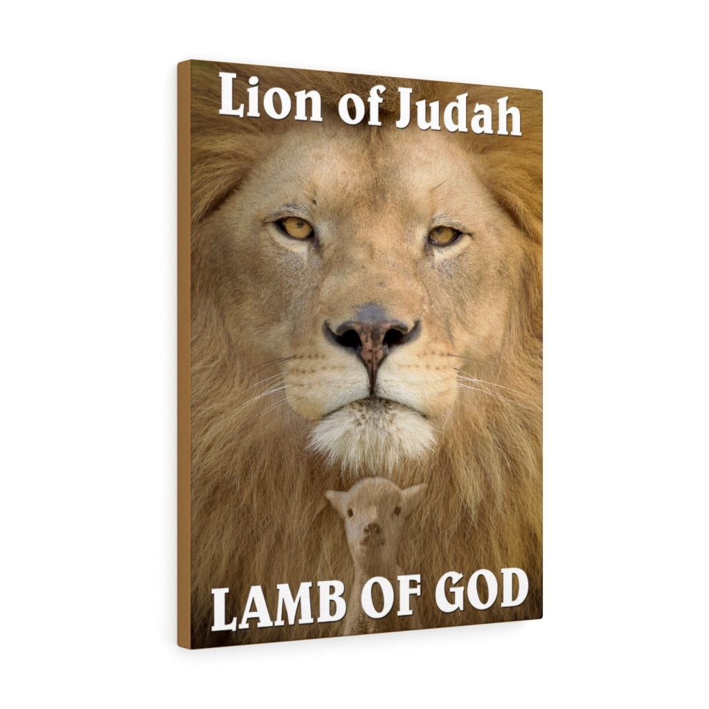 Scripture Walls Lion of Judah Lamb of God Revelation & John Verses Print Ready to Hang Unframed-Express Your Love Gifts