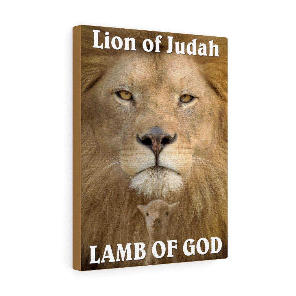 Scripture Walls Lion of Judah Lamb of God Revelation & John Verses Print Ready to Hang Unframed-Express Your Love Gifts