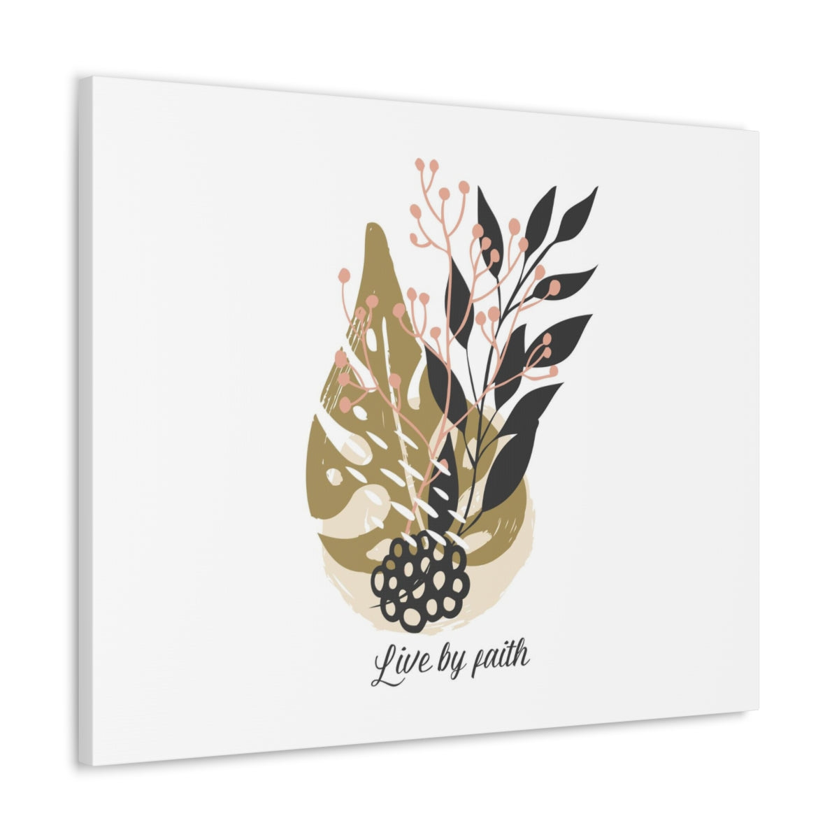 Scripture Walls Live By Faith Galatians 2:20 Christian Wall Art Bible Verse Print Ready to Hang Unframed-Express Your Love Gifts