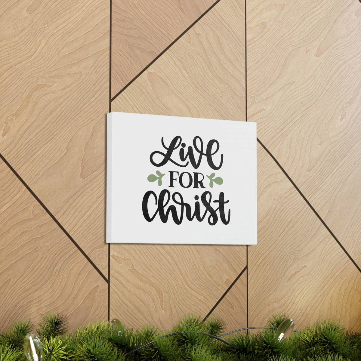 Scripture Walls Live For Christ Romans 14:8 Christian Wall Art Bible Verse Print Ready to Hang Unframed-Express Your Love Gifts