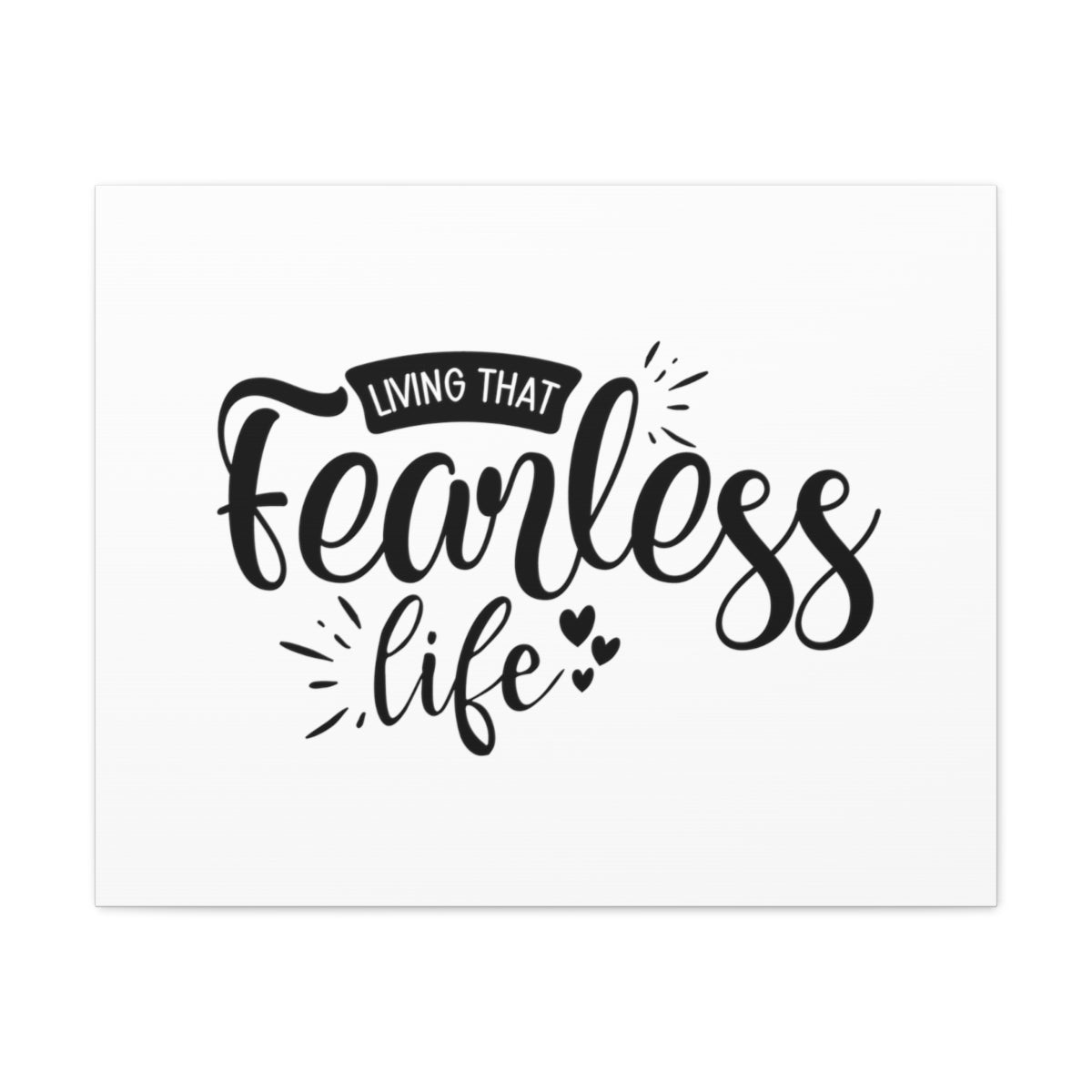 Scripture Walls Living That Fearless Life Jeremiah 29:11 Christian Wall Art Print Ready to Hang Unframed-Express Your Love Gifts