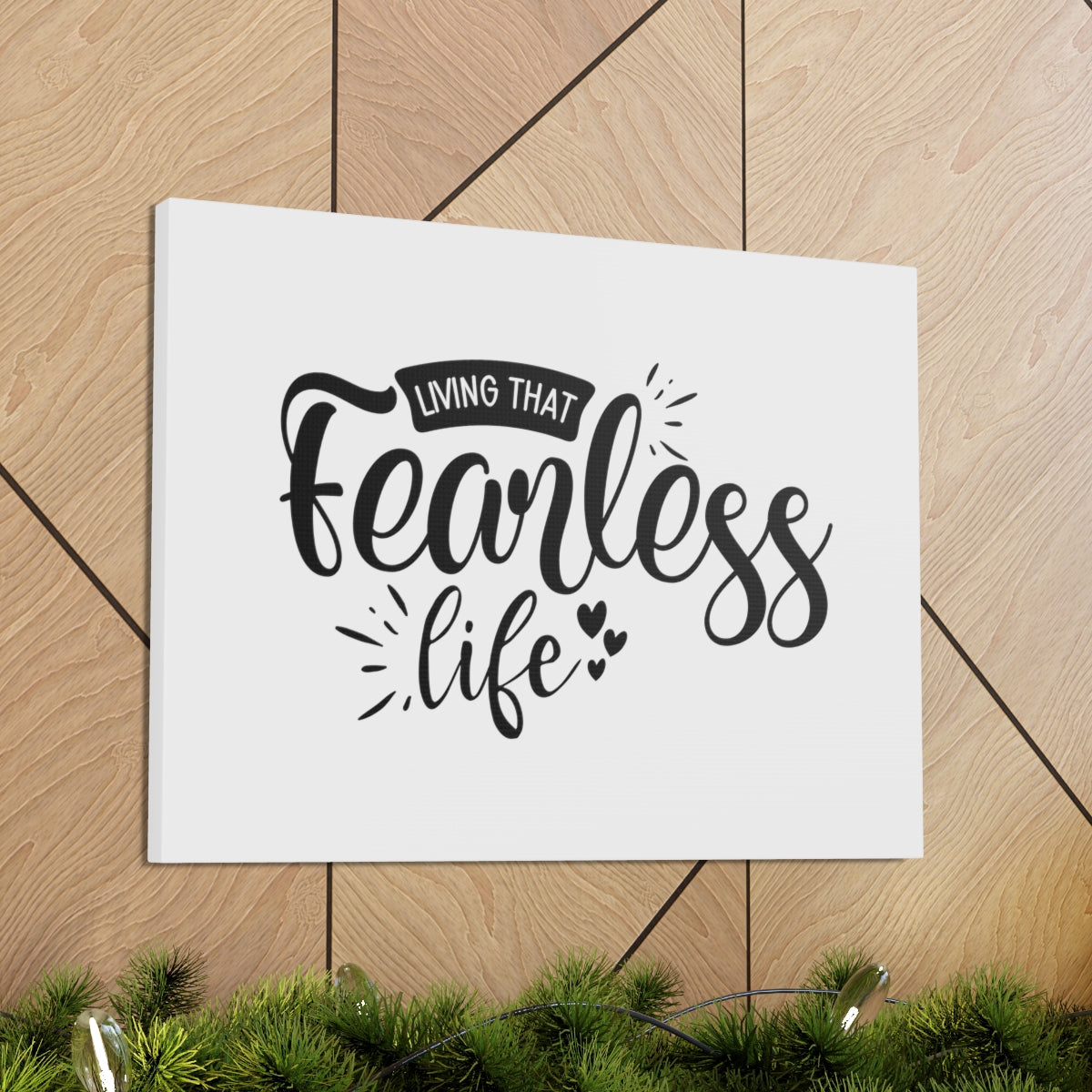 Scripture Walls Living That Fearless Life Jeremiah 29:11 Christian Wall Art Print Ready to Hang Unframed-Express Your Love Gifts