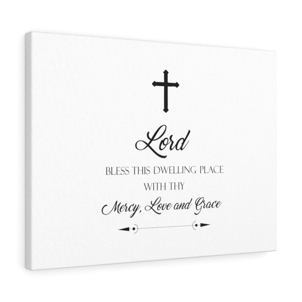 Scripture Walls Lord Bless This Dwelling Place Bible Verse Canvas Christian Wall Art Ready to Hang Unframed-Express Your Love Gifts