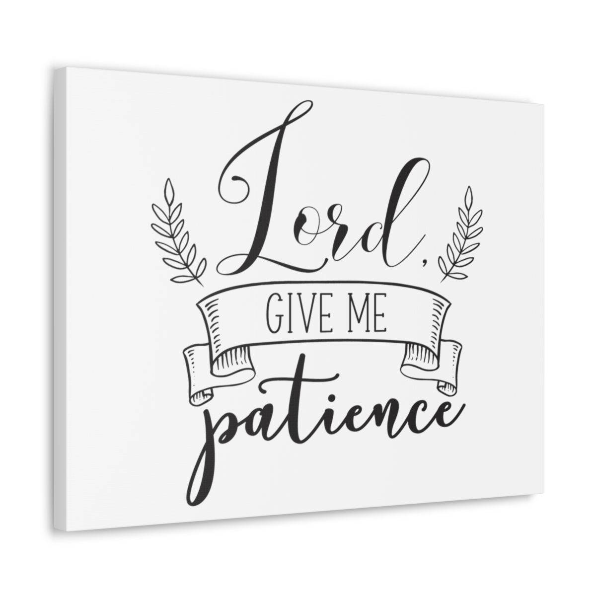 Scripture Walls Lord Give Me Proverbs 15:18 Christian Wall Art Print Ready to Hang Unframed-Express Your Love Gifts