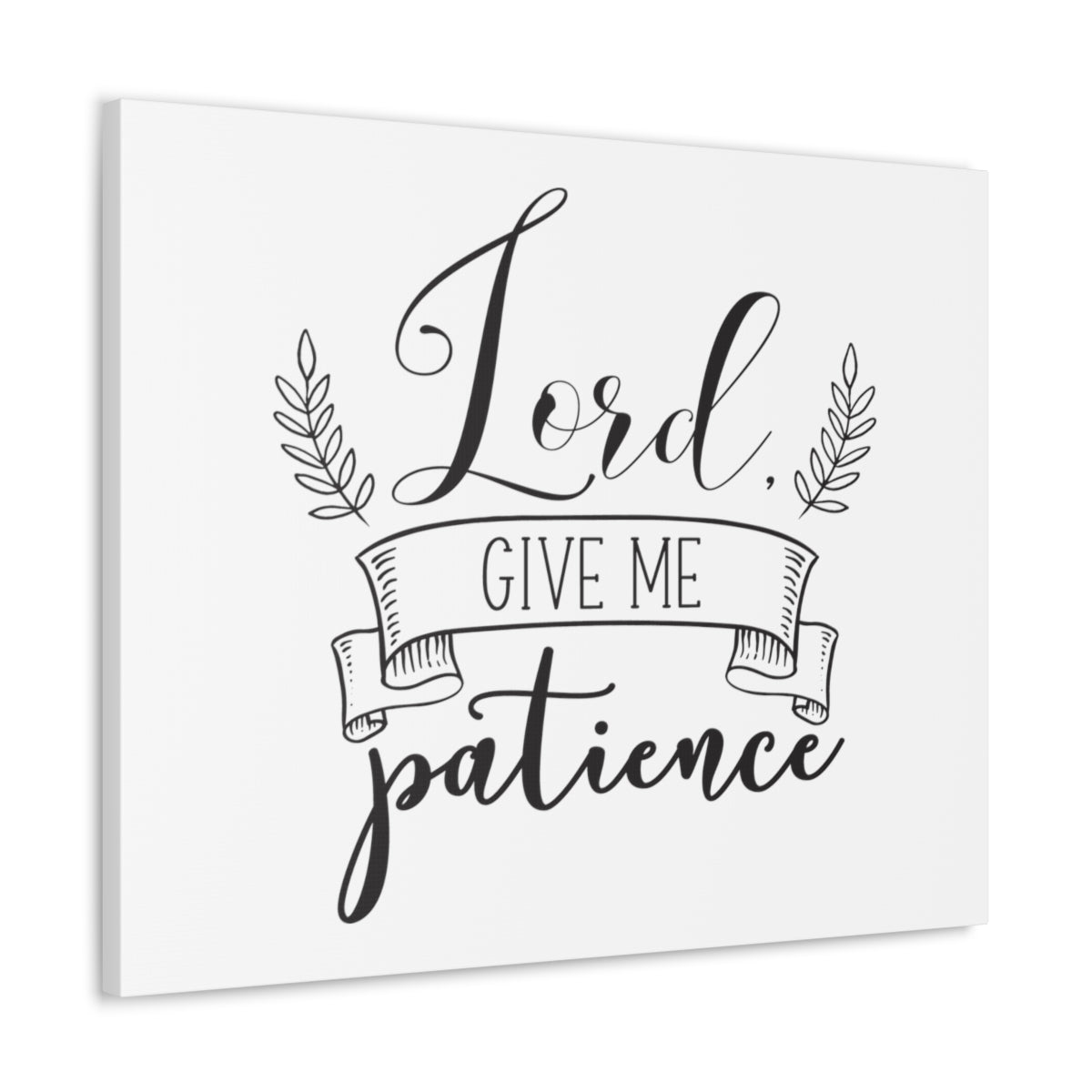 Scripture Walls Lord Give Me Proverbs 15:18 Christian Wall Art Print Ready to Hang Unframed-Express Your Love Gifts