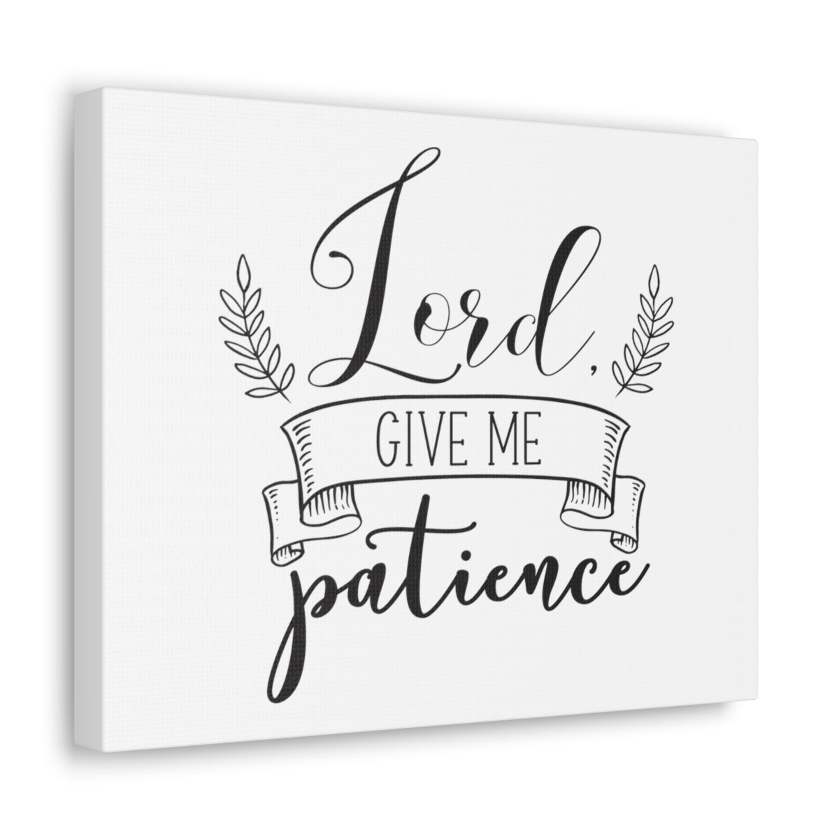 Scripture Walls Lord Give Me Proverbs 15:18 Christian Wall Art Print Ready to Hang Unframed-Express Your Love Gifts