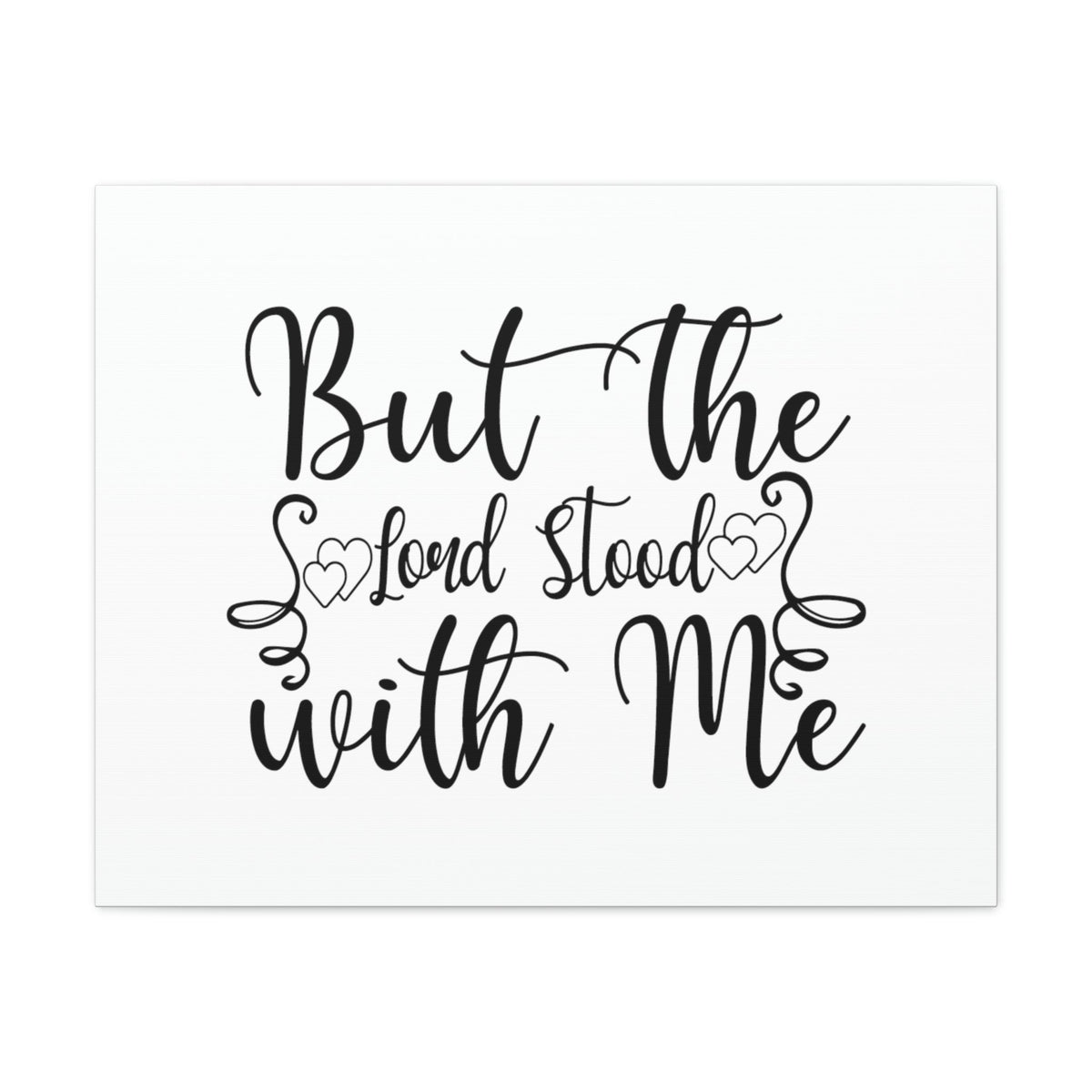 Scripture Walls Lord Stood With Me 2 Timothy 4:17 Christian Wall Art Bible Verse Print Ready to Hang Unframed-Express Your Love Gifts