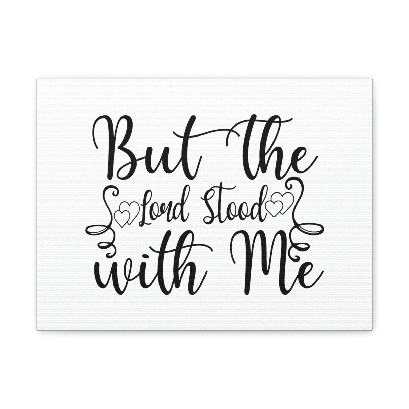 Scripture Walls Lord Stood With Me 2 Timothy 4:17 Christian Wall Art Bible Verse Print Ready to Hang Unframed-Express Your Love Gifts