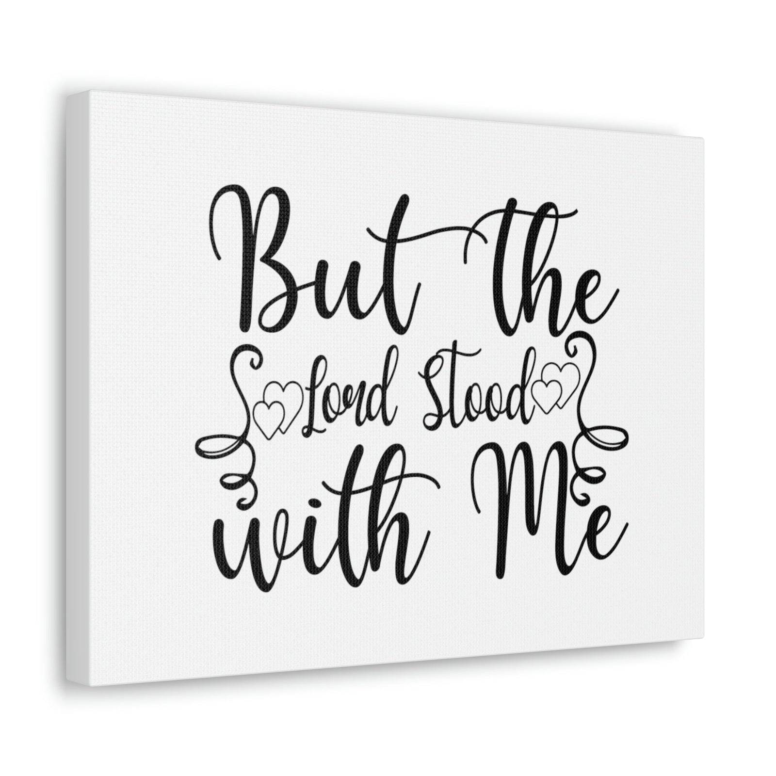 Scripture Walls Lord Stood With Me 2 Timothy 4:17 Christian Wall Art Bible Verse Print Ready to Hang Unframed-Express Your Love Gifts