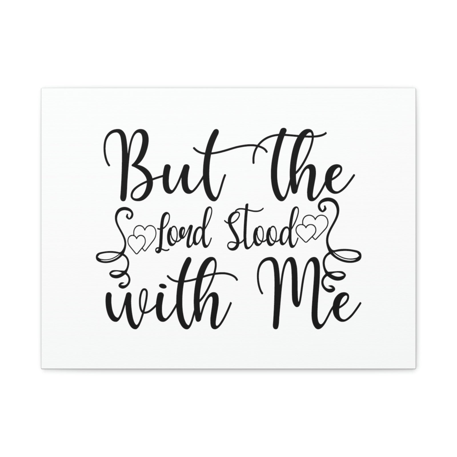 Scripture Walls Lord Stood With Me 2 Timothy 4:17 Christian Wall Art Bible Verse Print Ready to Hang Unframed-Express Your Love Gifts