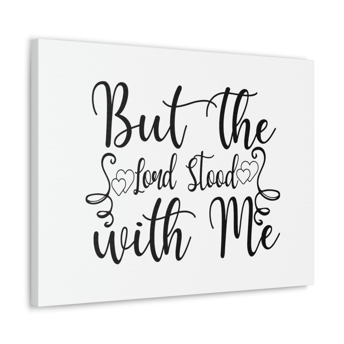 Scripture Walls Lord Stood With Me 2 Timothy 4:17 Christian Wall Art Bible Verse Print Ready to Hang Unframed-Express Your Love Gifts