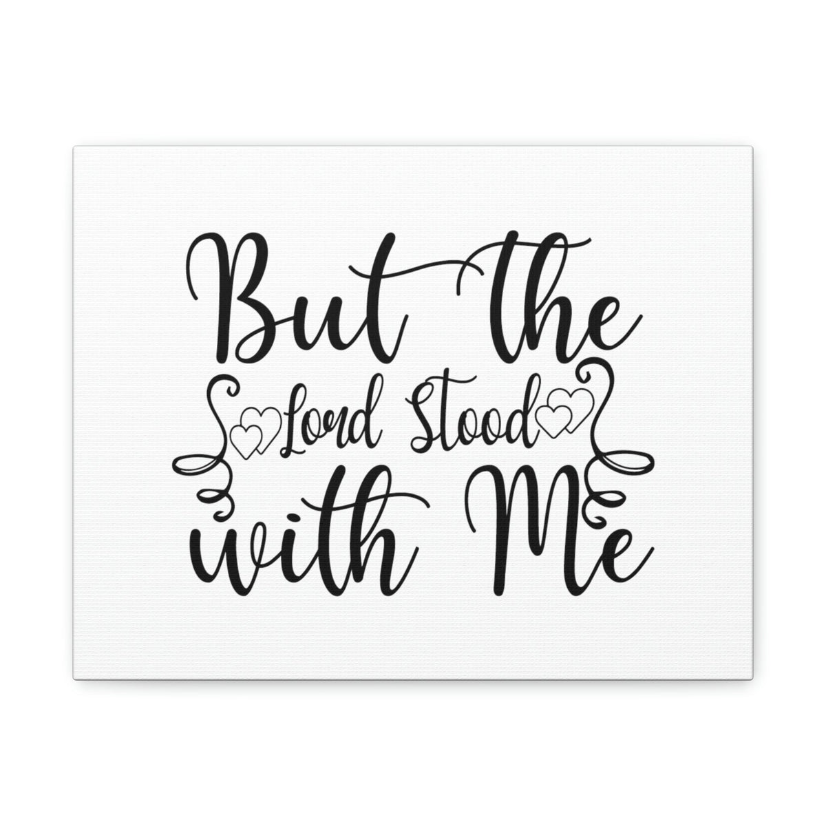 Scripture Walls Lord Stood With Me 2 Timothy 4:17 Christian Wall Art Bible Verse Print Ready to Hang Unframed-Express Your Love Gifts