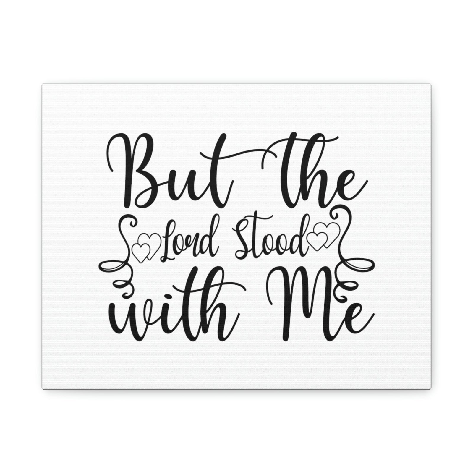 Scripture Walls Lord Stood With Me 2 Timothy 4:17 Christian Wall Art Bible Verse Print Ready to Hang Unframed-Express Your Love Gifts