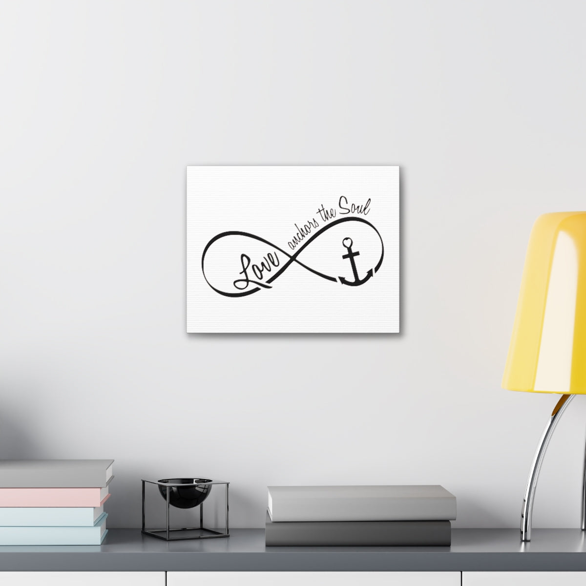 Scripture Walls Love Anchors The Soul Hebrews 6:19 Christian Wall Art Print Ready to Hang Unframed-Express Your Love Gifts