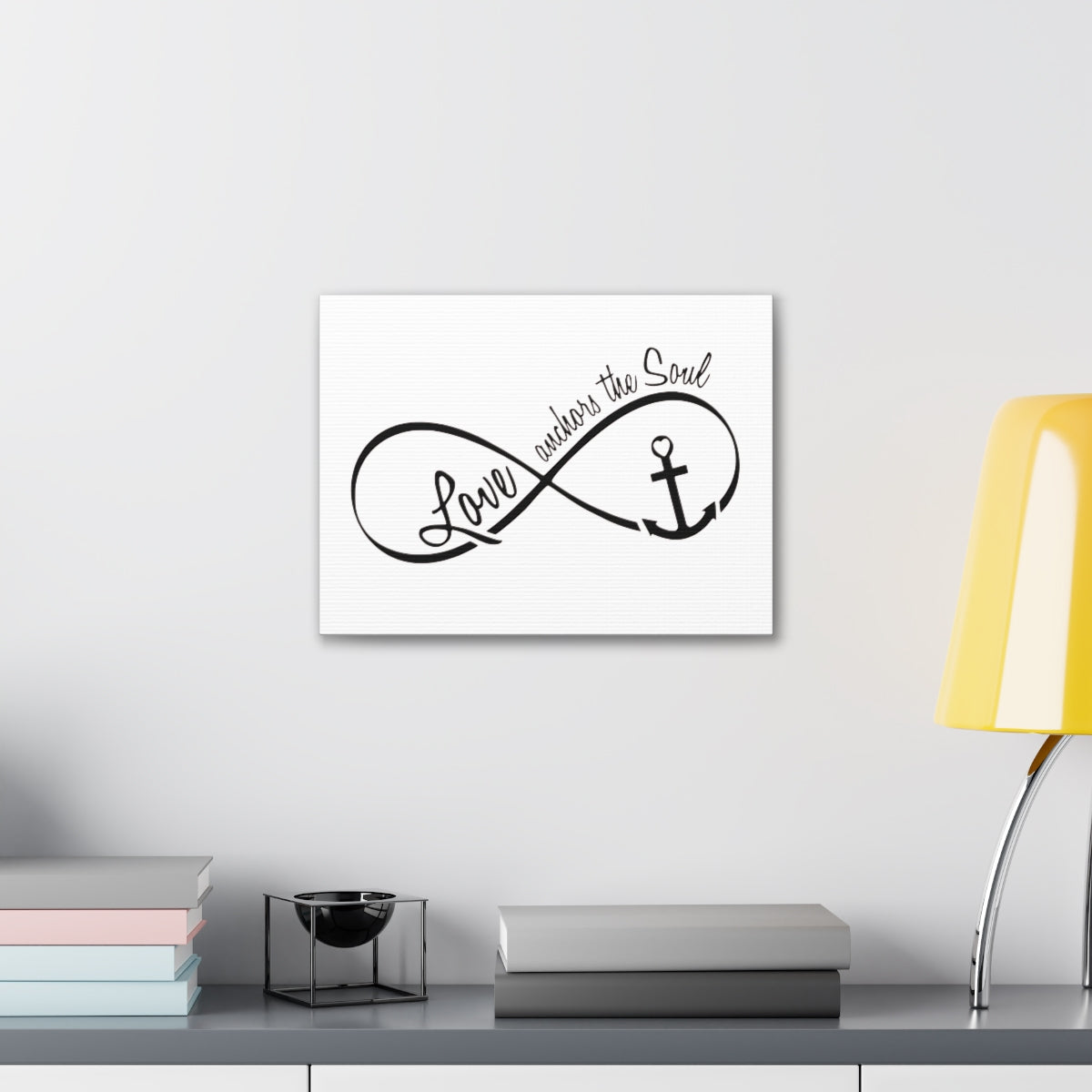 Scripture Walls Love Anchors The Soul Hebrews 6:19 Christian Wall Art Print Ready to Hang Unframed-Express Your Love Gifts