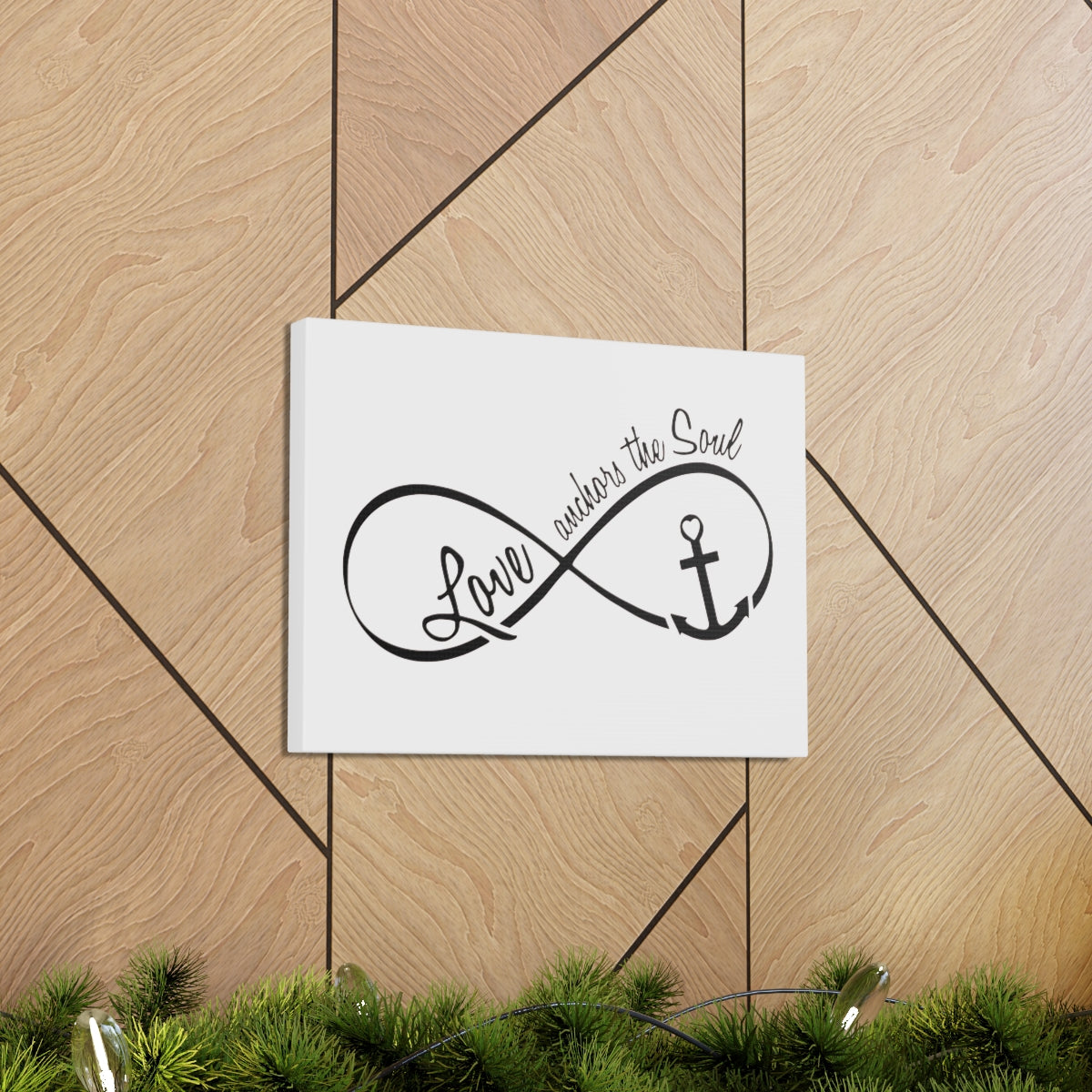 Scripture Walls Love Anchors The Soul Hebrews 6:19 Christian Wall Art Print Ready to Hang Unframed-Express Your Love Gifts