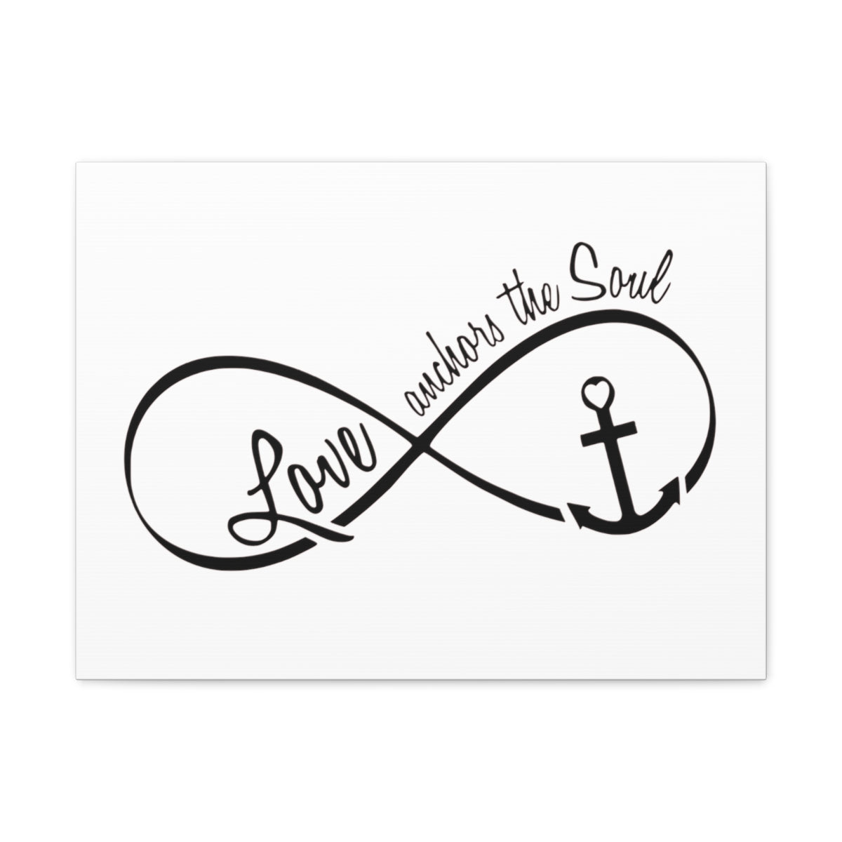 Scripture Walls Love Anchors The Soul Hebrews 6:19 Christian Wall Art Print Ready to Hang Unframed-Express Your Love Gifts