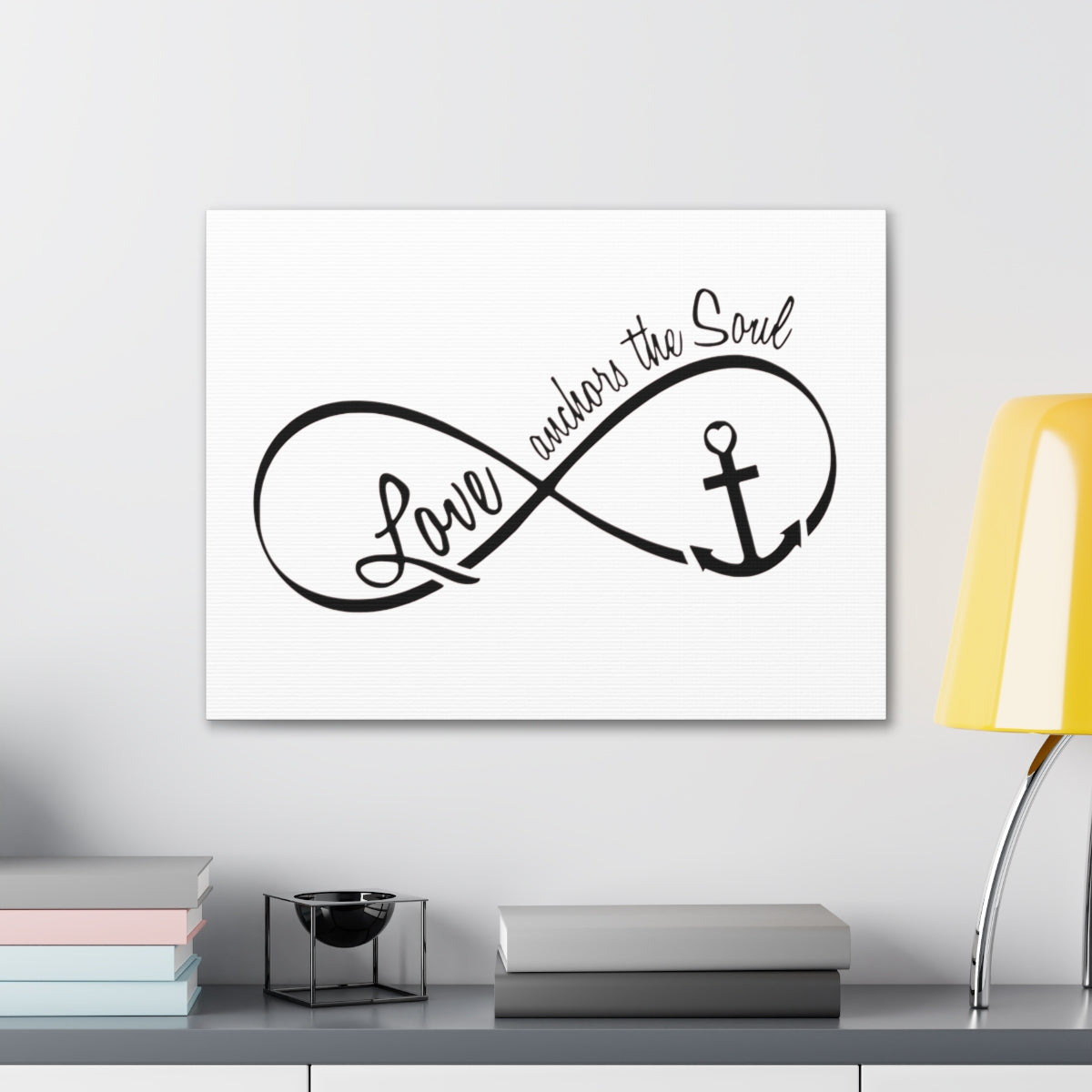 Scripture Walls Love Anchors The Soul Hebrews 6:19 Christian Wall Art Print Ready to Hang Unframed-Express Your Love Gifts