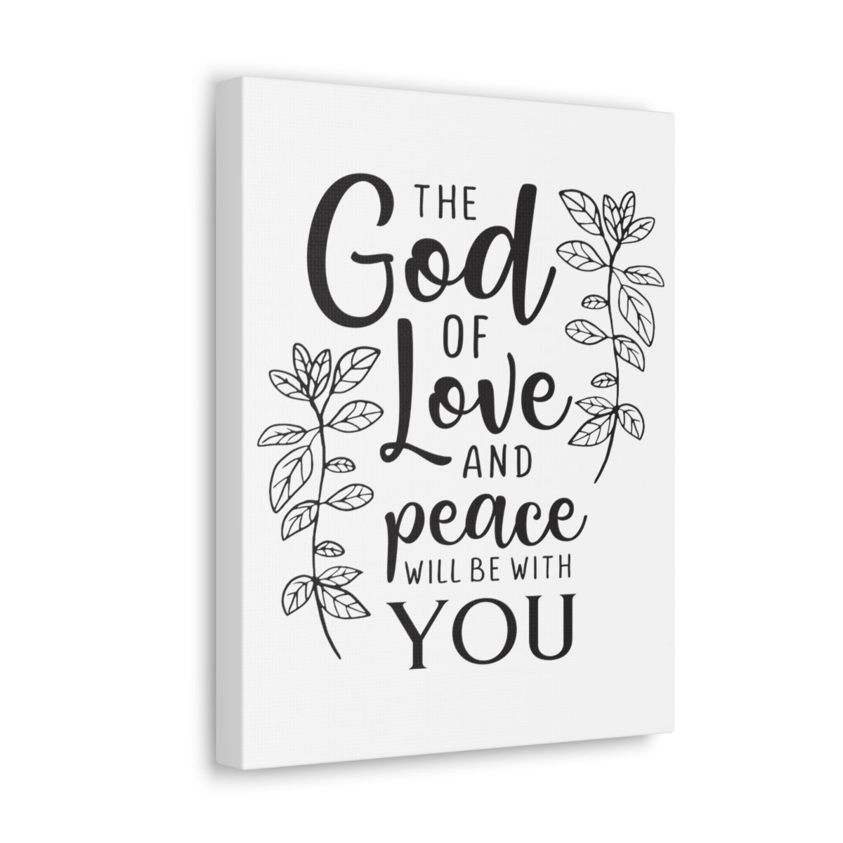 Scripture Walls Love And Peace Romans 15:33 Christian Wall Art Print Ready to Hang Unframed-Express Your Love Gifts