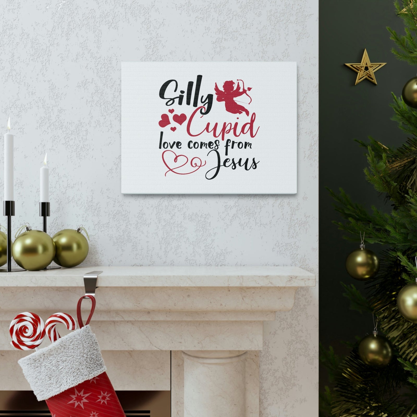 Scripture Walls Love Comes From Jesus 1 John 4:7 Christian Wall Art Bible Verse Print Ready to Hang Unframed-Express Your Love Gifts